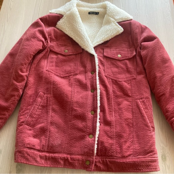 Nasty Gal Corduroy Trucker Bomber Jacket - Picture 4 of 10